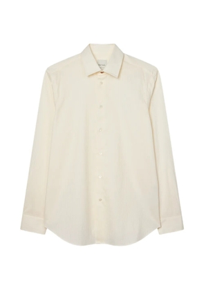 Paul Smith regular-fit beige stripe cotton-silk shirt - Neutrals