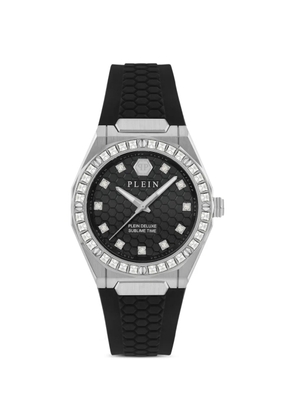 Philipp Plein crystal-embellishment 36mm watch - Black
