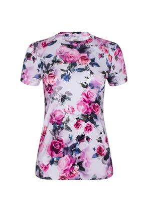 L'Agence Ressi floral-print T-shirt - Pink