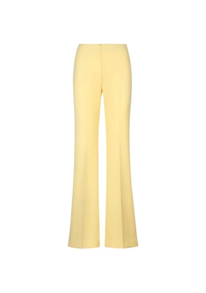 Smythe Classic flared trousers - Yellow