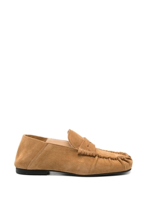 ALOHAS Aven suede slip-on mules - Brown