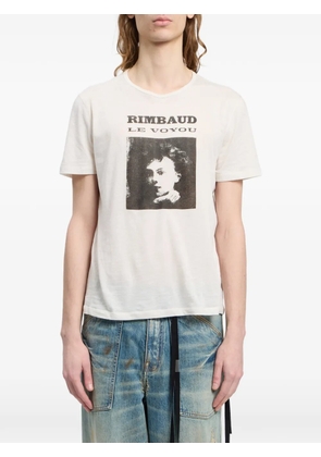 Ann Demeulemeester graphic-print T-shirt - White