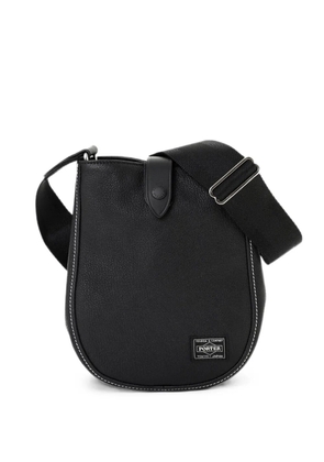 Porter-Yoshida & Co. large Cisco leather shoulder bag - Black