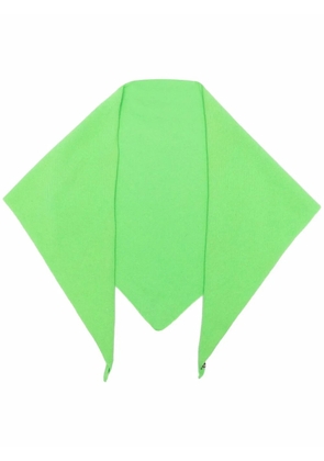extreme cashmere snood cashmere scarf - Green