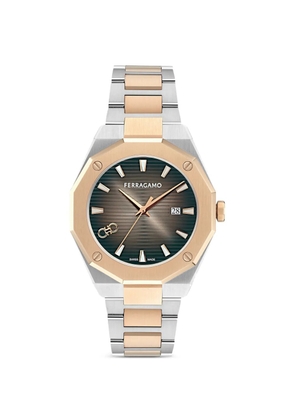 Ferragamo Versilia 40mm watch - Brown