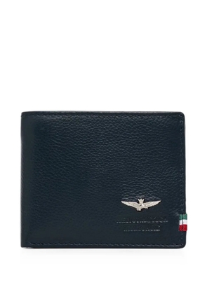 Aeronautica Militare logo-plaque wallet - Blue