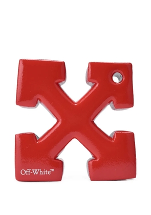 Off-White Arrows bag keyring charm - Red