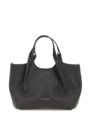 GIANNI CHIARINI Dua bubble leather shoulder bag - Black
