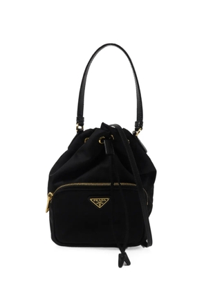 Prada Pre-Owned Duet Re-Nylon bucket bag - Black