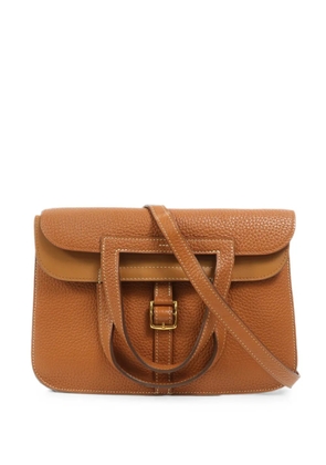Hermès Pre-Owned Halzan 25 shoulder bag - Brown