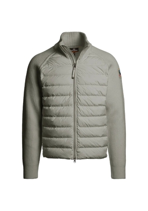Parajumpers Olmo rib-knit padded jacket - Grey