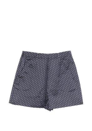Christian Dior Pre-Owned 2010s polka-dot shorts - Blue