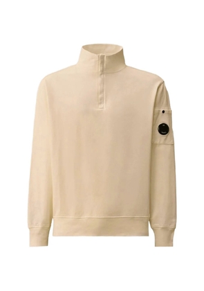 C.P. Company light-fleece half-zip Lens sweatshirt - Neutrals
