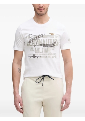 Aeronautica Militare graphic-print T-shirt - White