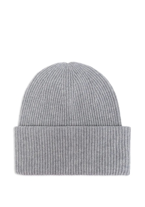 Lisa Yang Stockholm ribbed beanie hat - Grey