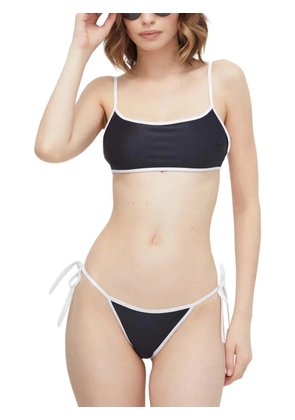 SAMSOE SAMSOE contrast-trim bikini top - Black