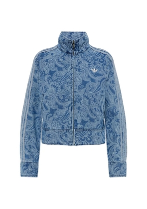 adidas Liberty London firebird denim tracktop - Blue