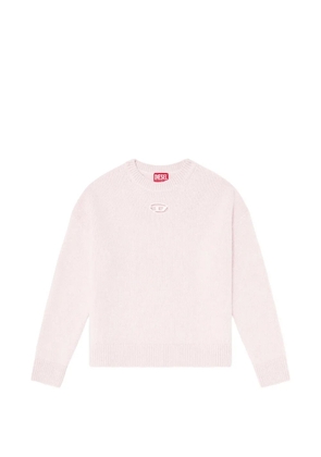 Diesel jumper in wool and alpaca blend - Pink