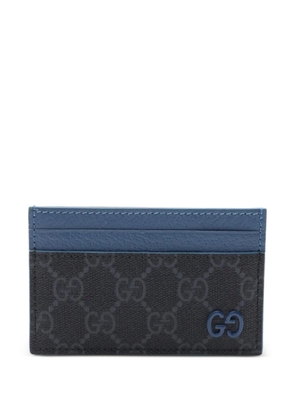 Gucci Pre-Owned 2010s GG Supreme card case - Black
