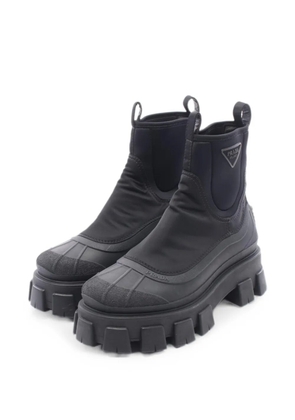 Prada Pre-Owned 2010s Re-Nylon Monolith boots - Black