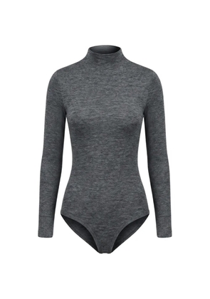 Jil Sander high-neck long-sleeve bodysuit - Grey