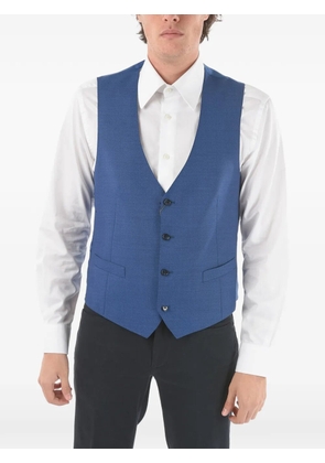 Corneliani Academy martingale waistcoat - Blue