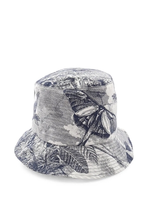 Christian Dior Pre-Owned 2010s Toile de Jouy bucket hat - Neutrals