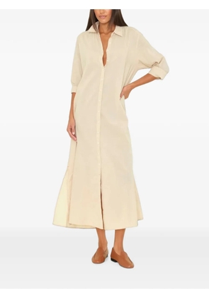 Xirena Boden cotton-poplin maxi dress - Neutrals