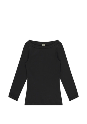FLORE FLORE Steffi long-sleeve T-shirt - Black