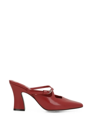 Nodaleto Nodstalgia Grace leather mules - Red