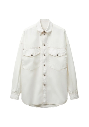 Versace cotton-poplin shirt - White