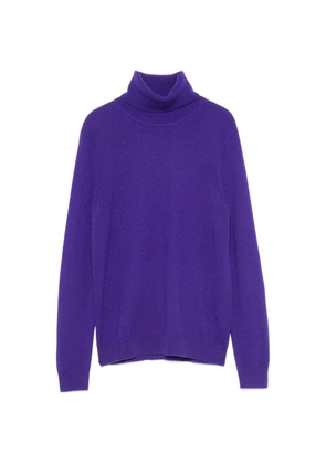 BOMPARD roll-neck cashmere sweater - Purple
