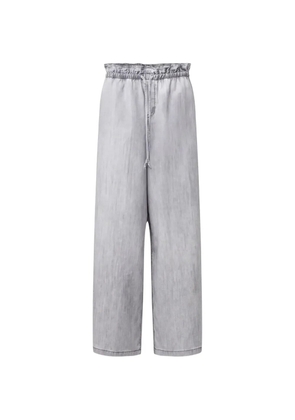 Drykorn drawstring-waist wide-leg trousers - Grey