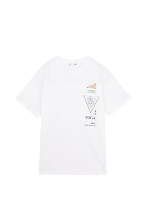 Toga graphic-print T-shirt - White