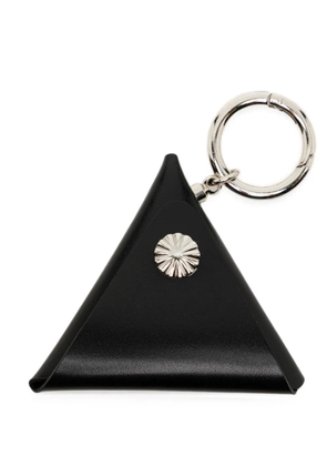 Toga embellished triangle wallet - Black