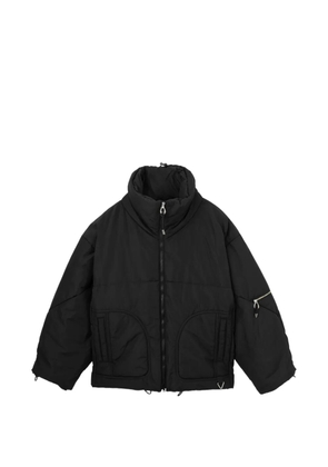 Toga quilted zip-up jacket - Black