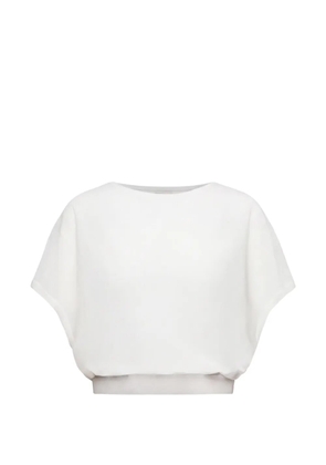 Drykorn Gerlotta knitted T-shirt - White