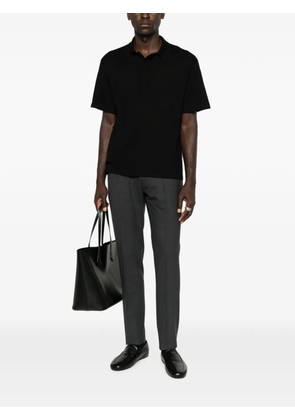 Lisa Yang Carter short-sleeve polo shirt - Black