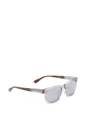 Brunello Cucinelli rectangular acetate sunglasses - Grey