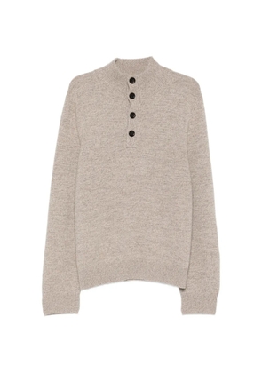 BOMPARD long-sleeves sweater - Neutrals