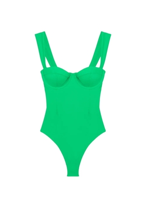 Simkhai Kyle Bustier swimsuit - Green
