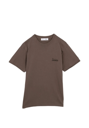 Toga graphic-print studded T-shirt - Brown
