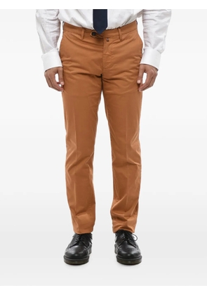 Corneliani stretch-cotton chinos - Orange