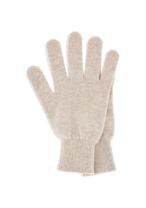 Vanisè fine-knit cashmere gloves - Neutrals