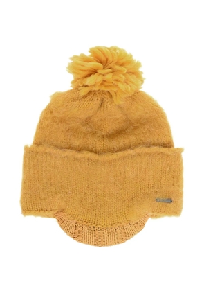 DSQUARED2 pom-pom visor beanie hat - Yellow