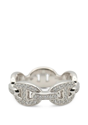 Hermès Pre-Owned 2010s Chaîne d'Ancre Enchene PM diamond ring - Silver