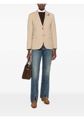 Lardini Rocco flower-detail blazer - Neutrals