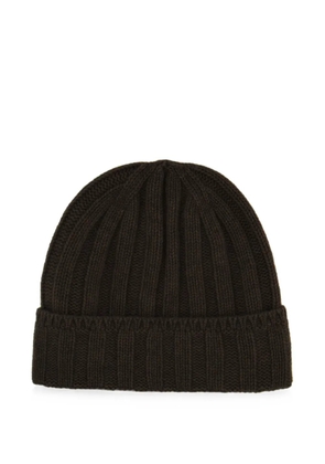 Vanisè cashmere beanie hat - Brown