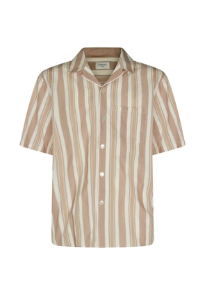 Saint Laurent striped cotton shirt - Neutrals