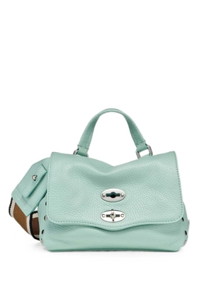 Zanellato Postina pebbled-leather shoulder bag - Green